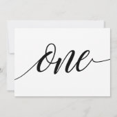 Tafelkaarten voor de bruiloft - Luxe typografie - Kaart (Achterkant)