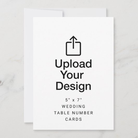 Tafelkaartjes 13 x 18 cm voor de bruiloft (Voorkant)