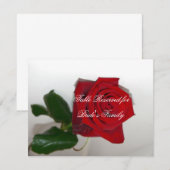 Tafelkaartjes voor de bruiloft kaart (Voorkant / Achterkant)