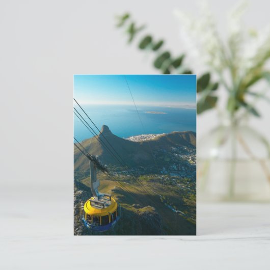 Tafelkabelbus, Kaapstad Briefkaart (Staand voorkant)