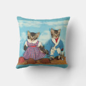 tafelkeutens op het strand kussen (Achterkant)