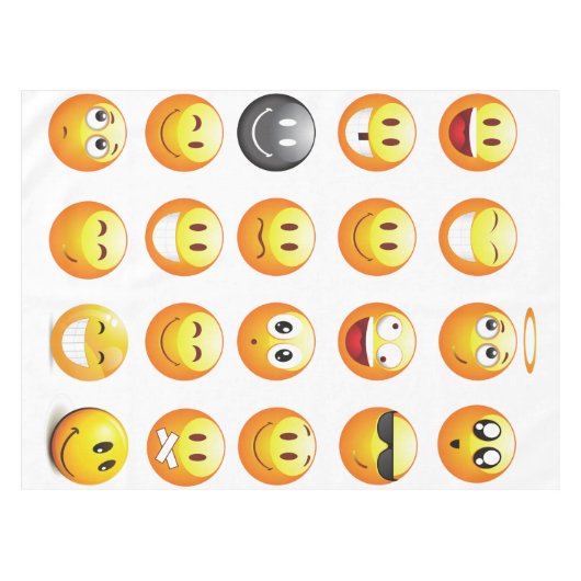 tafelkleden van emojis (Voorkant (Horizontaal))