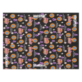 Tafelkledij, Happy 8th Birthday, #8 Black Tafelkleed (Voorkant (Horizontaal))