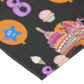 Tafelkledij, Happy 8th Birthday, #8 Black Tafelkleed (Gekanteld)