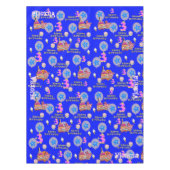 Tafelkleding, Happy 3rd Birthday, #3 Blue Tafelkleed (Voorkant)