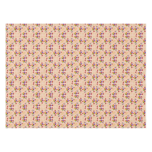 Tafelkleding - Ontwerp met Kerstmis of 's avonds Tafelkleed (Voorkant (Horizontaal))