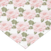 Tafelkleed "60x84"  Roze Rozen (Gekanteld)