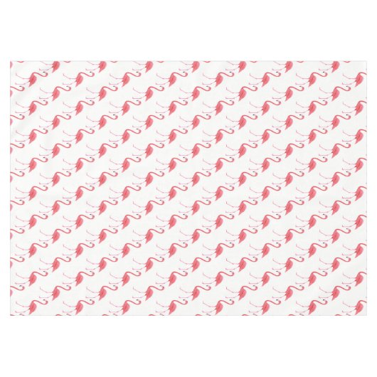 Tafelkleed "60x84" Tropisch Roze Flamingo (Voorkant (Horizontaal))