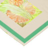 Tafelkleed Aspidistra eliator en Gerbera jamesoni (Gekanteld)