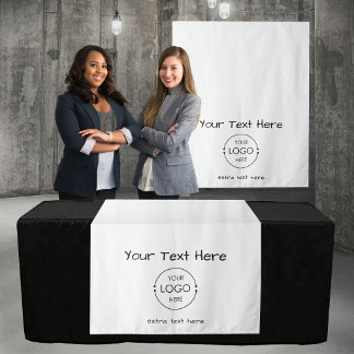 Tafelkleed Banner Logo Handgeschreven Pop-Up Winke Wandkleed