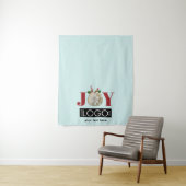 Tafelkleed Banner Zakelijk Logo Pop-Up Shop Wandkleed (In situ)