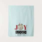 Tafelkleed Banner Zakelijk Logo Pop-Up Shop Wandkleed (Voorkant)