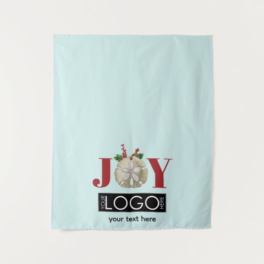 Tafelkleed Banner Zakelijk Logo Pop-Up Shop Wandkleed (Voorkant)