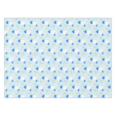 Tafelkleed Blauw Wit geruit Baby Jongen (Voorkant (Horizontaal))