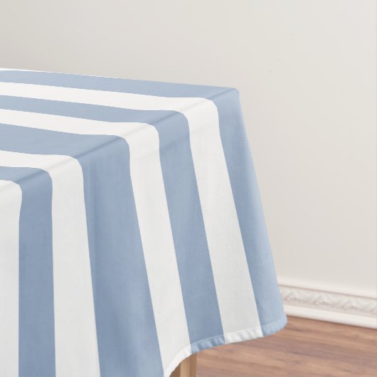 Tafelkleed Blauw & Wit Streep (Voorbeeld)