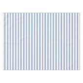 Tafelkleed Blauw & Wit Streep   (Voorkant (Horizontaal))