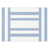 Tafelkleed Blauw & Wit Streep (Voorkant (Horizontaal))