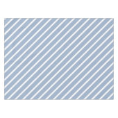 Tafelkleed Blauw & Wit Streep (Voorkant (Horizontaal))