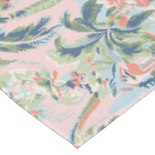Tafelkleed Blush Tropical Toile, palmscènes (Gekanteld)