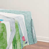 Tafelkleed Boho Llama Bohemian Cactussen woestijnb (Voorbeeld)