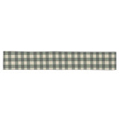Tafelkleed Bosgroene Tartan Sneeuwvlok (Horizontaal)