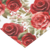 Tafelkleed Chic Rode Rozen (Gekanteld)