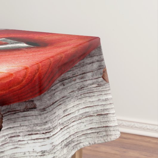 Tafelkleed Country Wood Key to my Heart Rustic Tre (Voorbeeld)