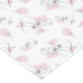 Tafelkleed Fashion Bride Roze Groep Multi (Gekanteld)