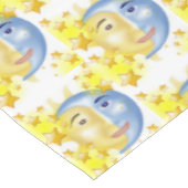 Tafelkleed Geel Zon Blauw Maan Gele Sterren (Gekanteld)