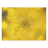 Tafelkleed gele bokeh bloem (Voorkant (Horizontaal))
