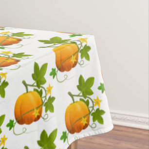 Tafelkleed Herfst pompoen wijnstok