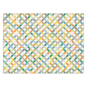 Tafelkleed herhalen cirkel gekleurde kwarten (Voorkant (Horizontaal))