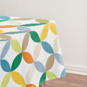 Tafelkleed herhalen cirkel gekleurde kwarten (Voorbeeld)