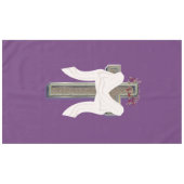 Tafelkleed Huishoudlinnen Paarse Achtergrond (Voorkant (Horizontaal))