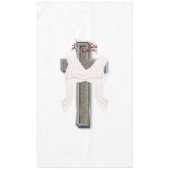 Tafelkleed Huishoudlinnen Witte Achtergrond (Voorkant)