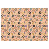 Tafelkleed in 70-jaren stijl met groovy pastel kle (Voorkant (Horizontaal))