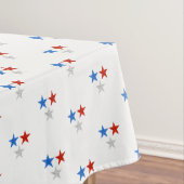 Tafelkleed juli 4 Patriottische Sterren (Voorbeeld)
