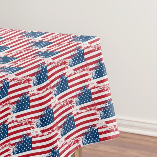 Tafelkleed Juli 4 Patriottische USA Vlag (Voorbeeld)