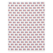 Tafelkleed juli 4 Patriottische Vlag (Voorkant)