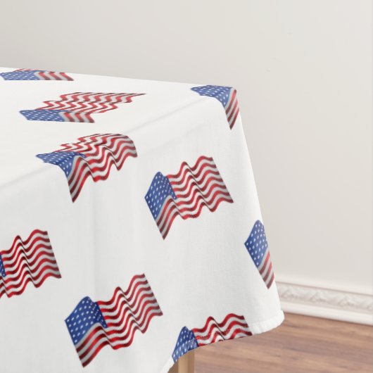 Tafelkleed juli 4 Patriottische Vlag (Voorbeeld)