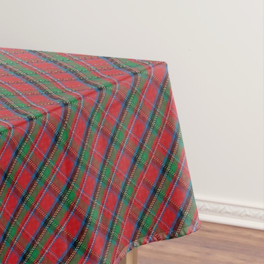 Tafelkleed Kerst Plaid Rood, Blauw Groen Plaid (Voorbeeld)