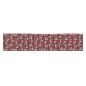 Tafelkleed 'Lamb Frenzy' (Burgundyrood) (Horizontaal)