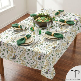 Tafelkleed Luck & Joy St Patricks Day