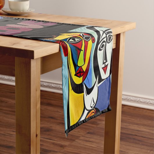Tafelkleed met abstracte kunst (Voorbeeld)