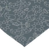 Tafelkleed met bosgroene botanische print (Hoek)