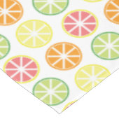 tafelkleed met citruspatroon (Gekanteld)
