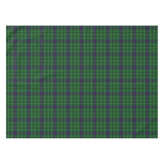 Tafelkleed met Clan Duncan-tartanruitpatroon (Voorkant (Horizontaal))
