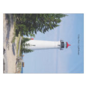Tafelkleed met Crisp Point Lighthouse (Voorkant (Horizontaal))