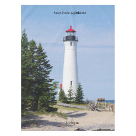 Tafelkleed met Crisp Point Lighthouse