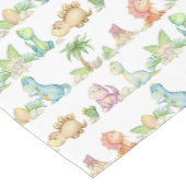 Tafelkleed met dinosauriërs (Hoek)